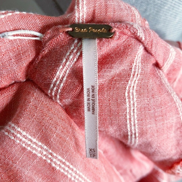 Free People Dress Maxi Ruffle Sleeves (P68) - Picture 6 of 7